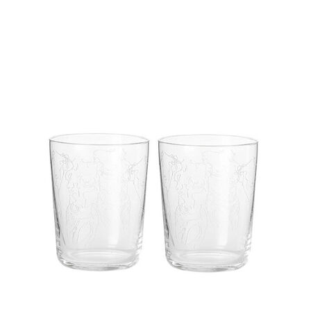 1 pk. Frederik Bagger People water vandglas 34 cl 2 stk.