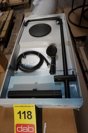 Bluerain Lux Brusesæt m. blandingsbatteri Matsort 