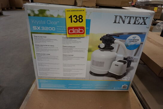 Intex SX3200 sandfilterpumpe 12 kubikmeter 