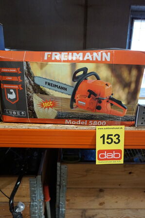 Freimann benzin kædesav 5800 58cc 20" sværd 