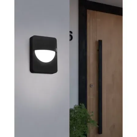 4 stk. eglo salvanesco udendørs væglampe sort(ubrugt)