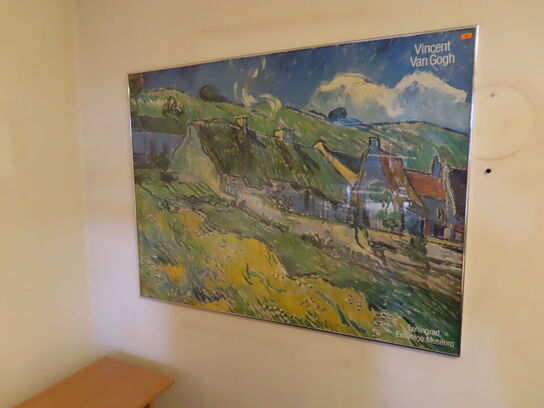 Stor Vincent Van Gogh plakat i ramme