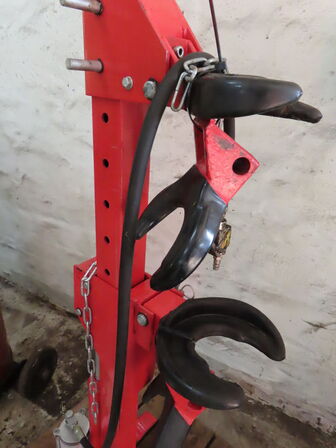 Hydraulisk fjederkompressor