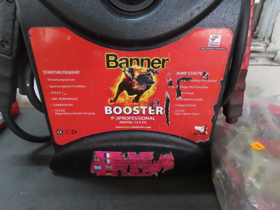 Starter / Booster med startkabler
