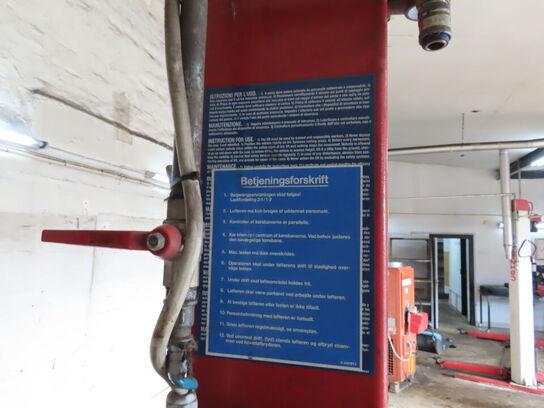 4 søjlet lift (4000 kg)