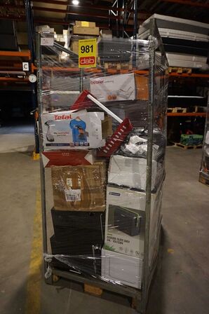 Palletårn med elektronik varer m.m. (MOMSFRI)
