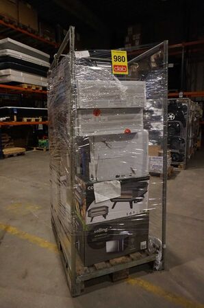 Palletårn med elektronik varer m.m. (MOMSFRI)
