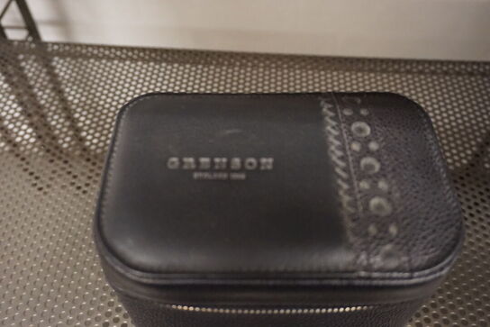 Læder taske til tilbehør GRENSON 