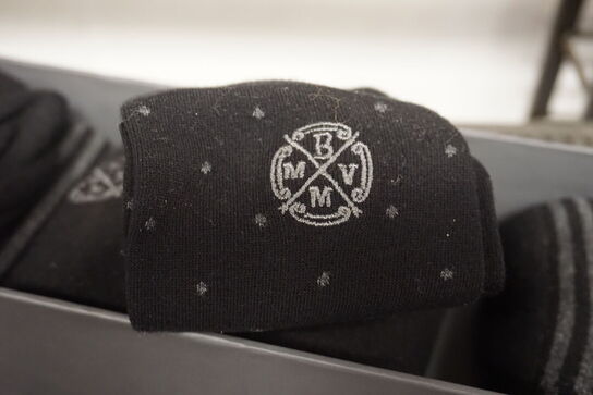 3 kasser med strømper BERKELEY