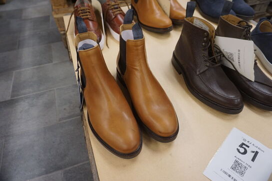 Chelsea læder støvle BERKELEY