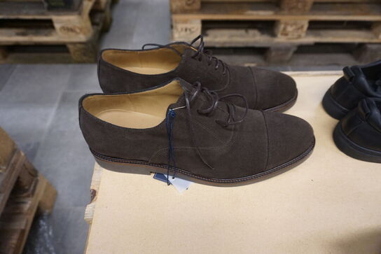 Sko i ruskind OXFORD DERBY SUEDE