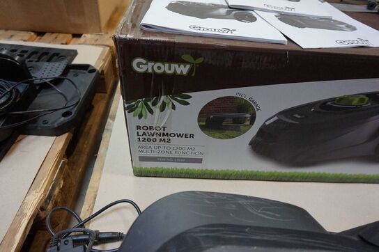 Grouw - Robotplæneklipper 1200M2 App Control​ 