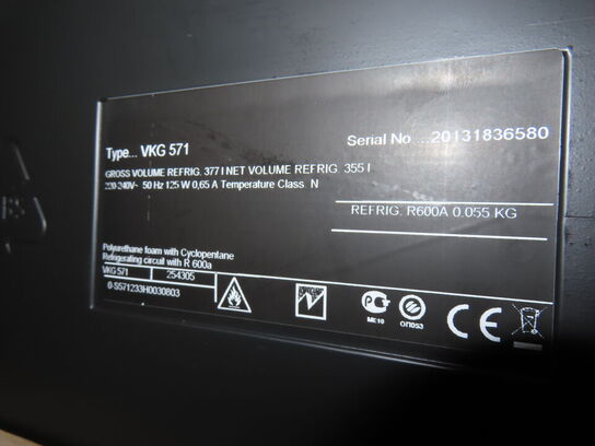 Vinkøleskab VESTFROST VKG 571