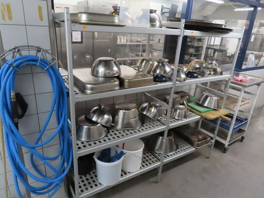 Stålreol (uden indhold)