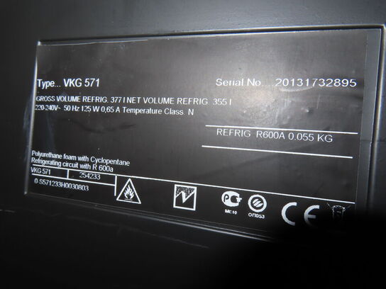 Vinkøleskab VESTFROST VKG 571