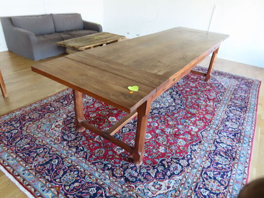 Fransk spisebord med to plader