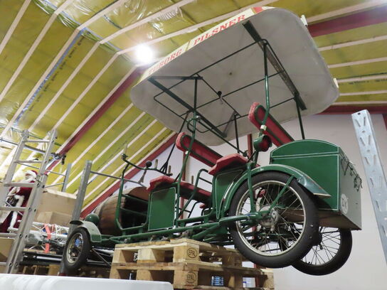 TUBORG 4-personers cykel med helt unik historie (læs mere i beskrivelsen)