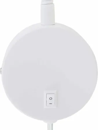 3 stk. casalux led Sengelampe med fleksibel arm i hvid(ubrugt)