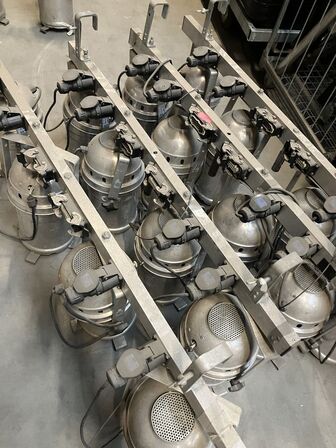 Lampebars – 4*par 64 – 4 stk 