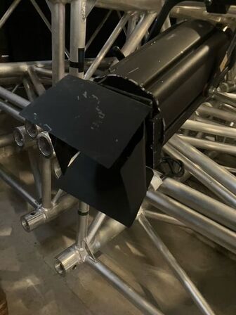 10 stk Selecon acclaim PC lampe m. barndoors.