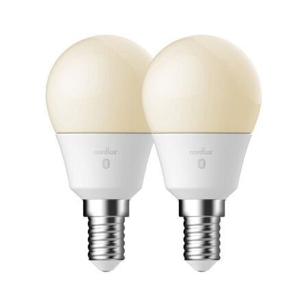 12 stk.  nordlux smart e14 2-pack 2200-6500 kelvin 470 lumen pære(ubrugt)