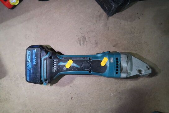 Akku pladesaks MAKITA DJS161 med batteri