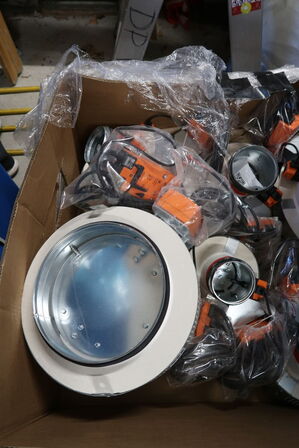 Palle med div. Brandspjæld RF-T