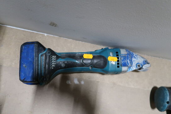 Akku pladesaks MAKITA DJS161 med batteri