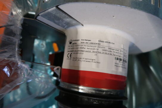 Palle med div. Brandspjæld RF-T