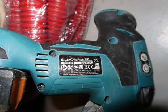 3 stk. akku håndværktøj MAKITA BTW251, DJV181 med 3 stk. batterier