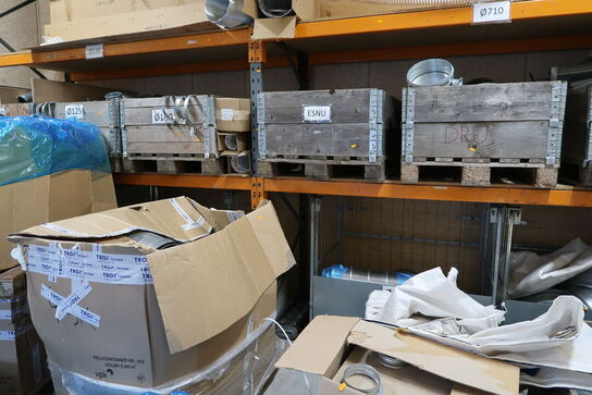 2 fag pallereoler uden indhold