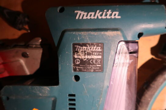 Akku slagboremaskine MAKITA DHR202 med udsugningsadapter