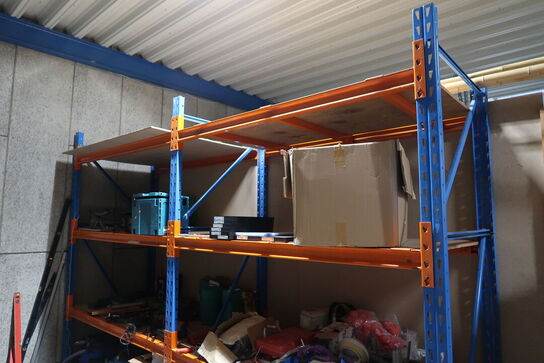 2 fag pallereoler uden indhold