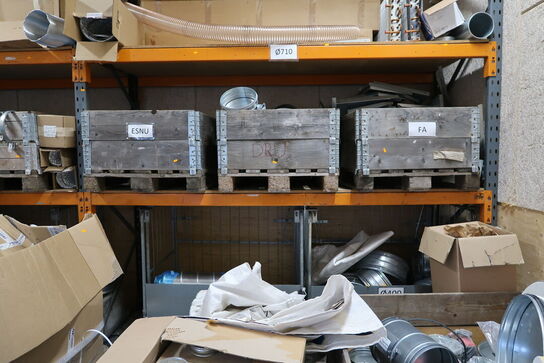 2 fag pallereoler uden indhold