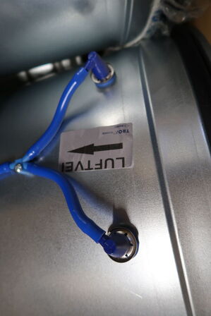 Kasse med div. Brandspjæld TROX TECHNIK