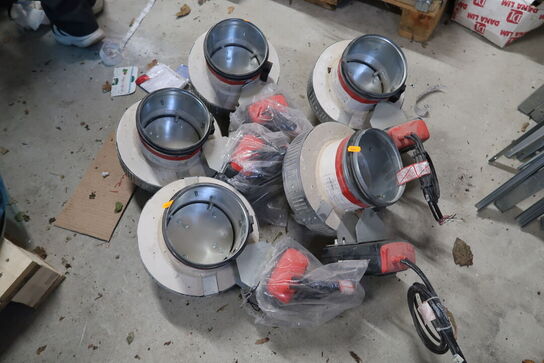 5 stk. brandspjæld RF-T Fire Damper