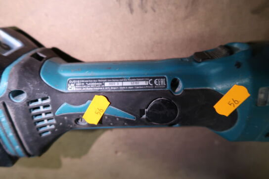 Akku pladesaks MAKITA DJS161 med batteri