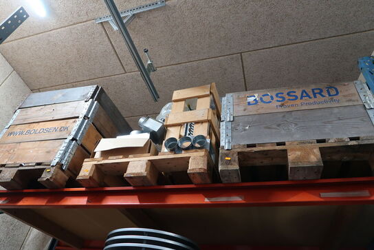 3 stk. paller med div. Reservedele