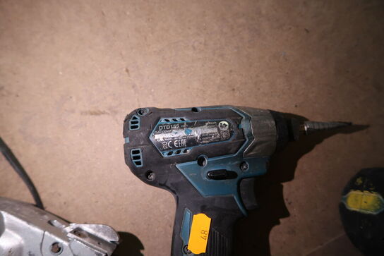 3 stk. akku håndværktøj MAKITA DDF485, DTD155 med 3 stk. batterier