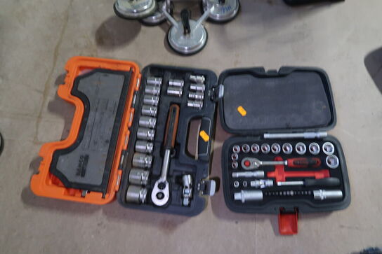 2 stk. topnøglesæt