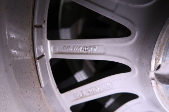 4 stk. alufælge 6.5Jx16H2 med dæk MICHELIN 205/60R16