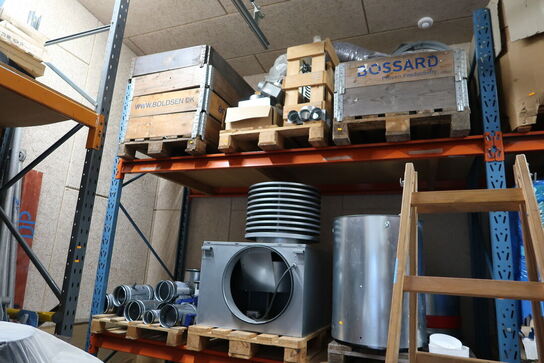 2 fag pallereoler uden indhold