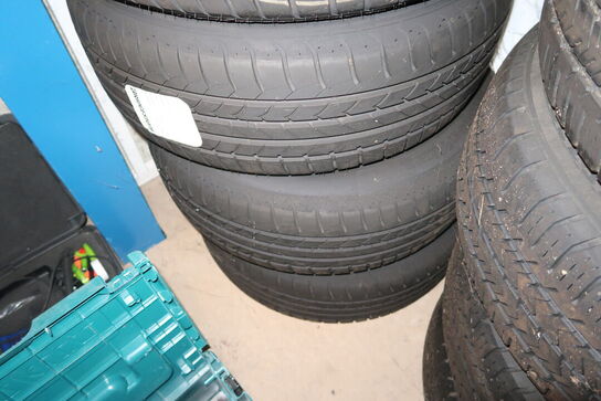 4 stk. fælge med dæk GOODYEAR 205/60R16