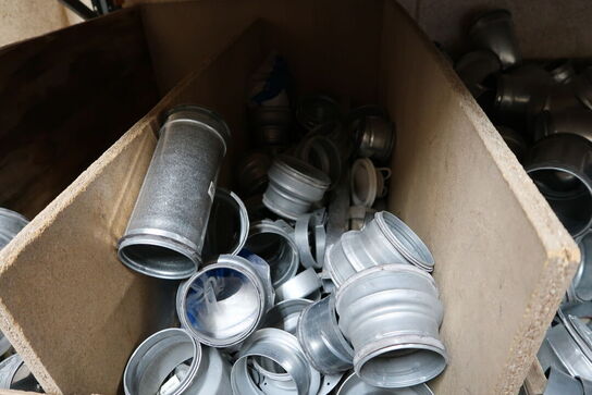 Palle med div. Ventilationsfittings