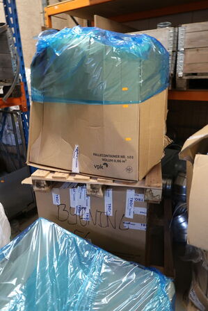 Palle med div. Brandspjæld TROX TECHNIK