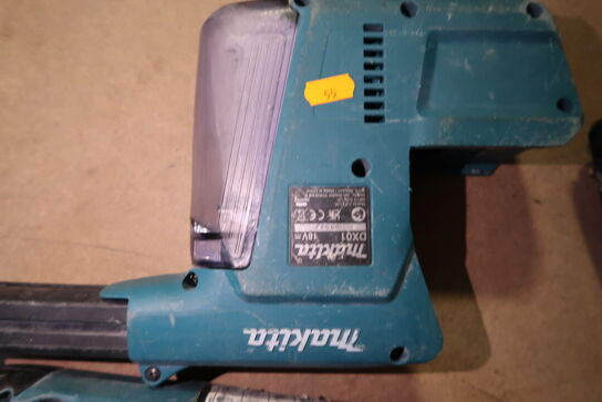 Akku borehammer MAKITA DHR242 med udsugningsadapter MAKITA