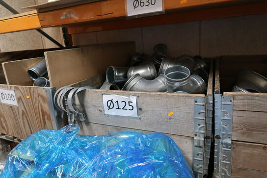 Palle med div. Ventilationsfittings