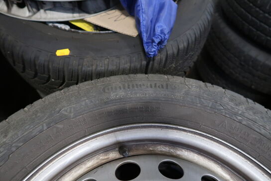 4 stk. fælge med dæk CONTINENTAL 205/65 R 16