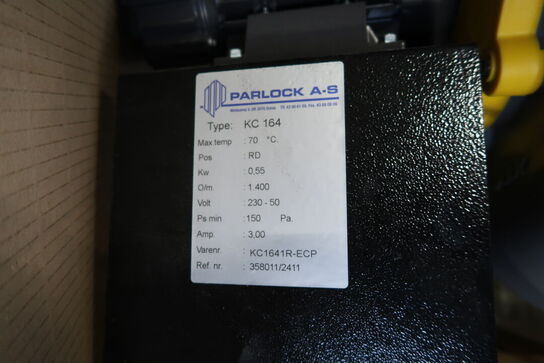 Kunststofventilator PARLOCK KC 164