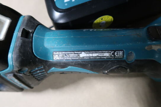 Akku pladesaks MAKITA DJS161 med batteri og lader